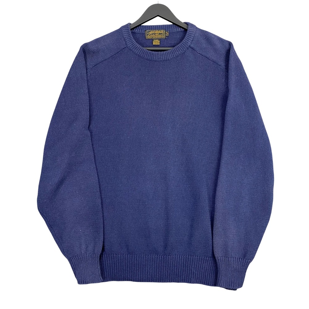 Vintage Eddie Bauer Sweater Crewneck Heavyweight Mens XL‎ Tall Blue Gorpcore